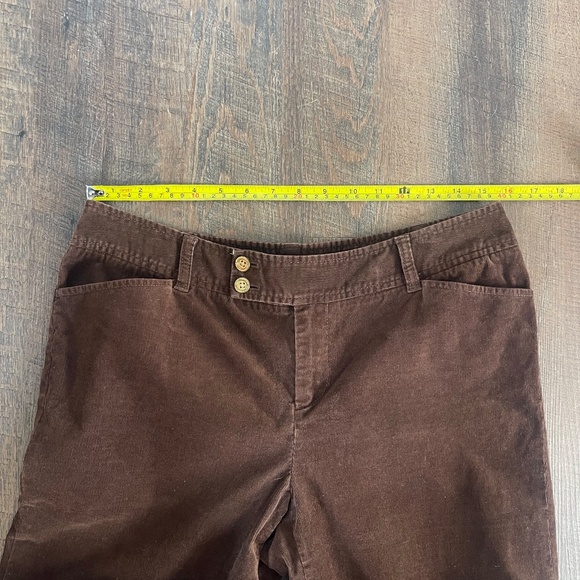 Lilly Pulitzer palm beach fit brown corduroy pants - Picture 4 of 4